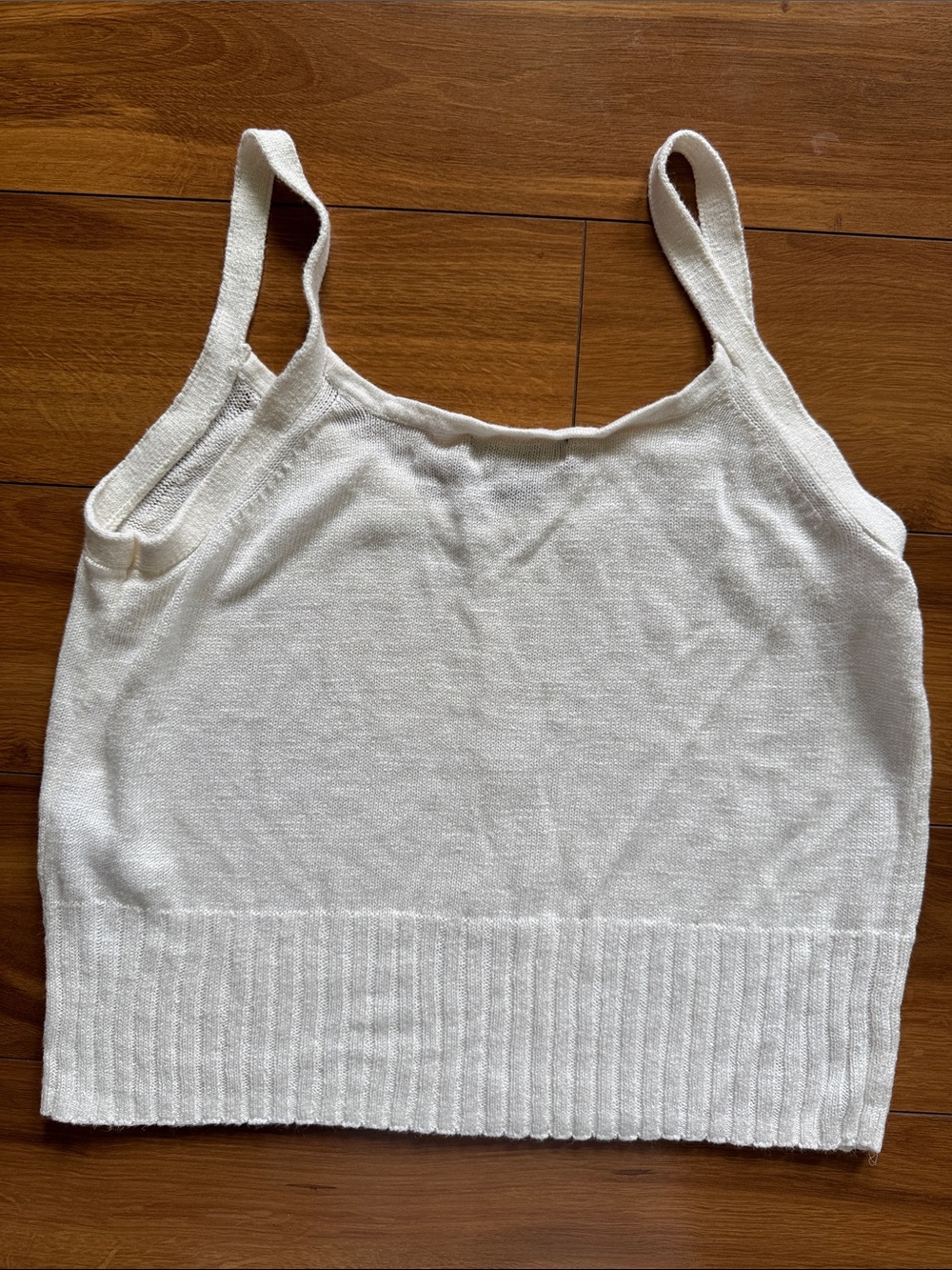 Banana Republic Cream Sweater Tank M - Picture 3 of 5